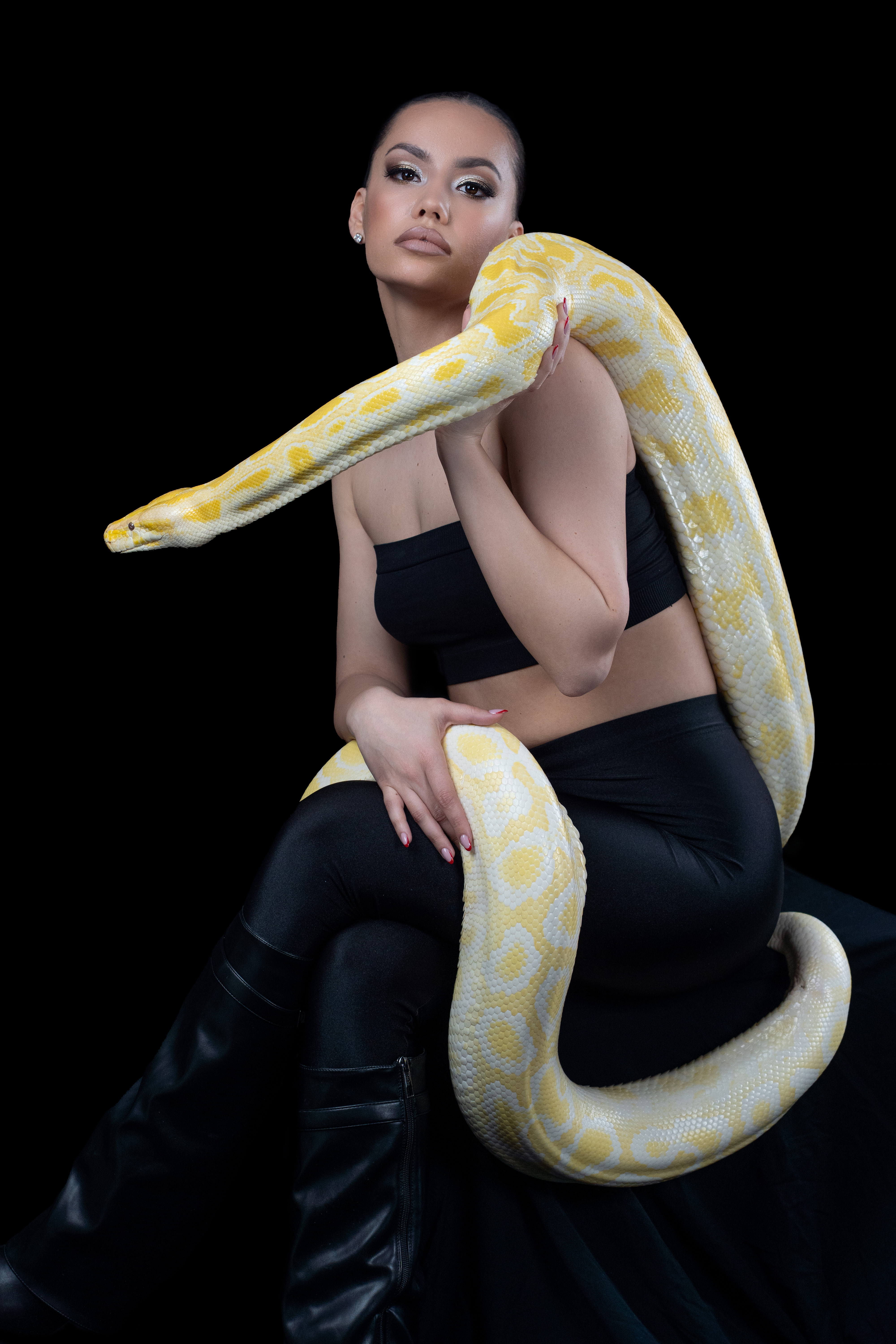 Portrétne fotenie s hadom fotenie Žilina