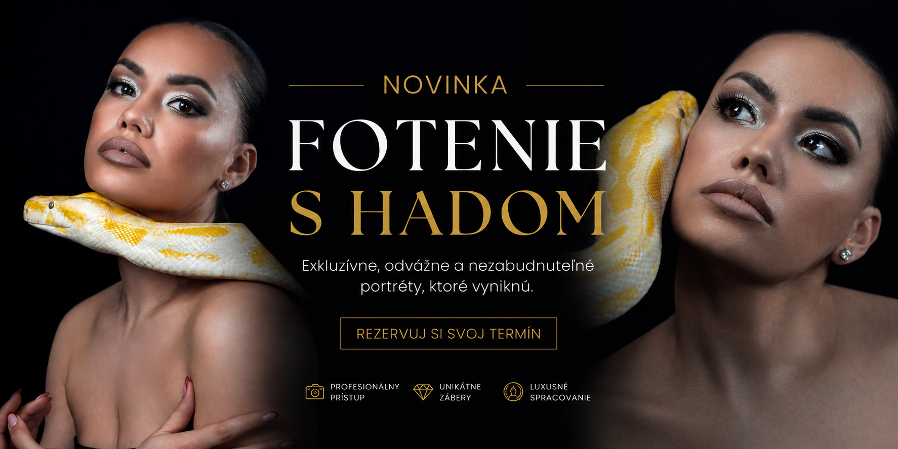 PORTRÉTNE FOTENIE S HADOM - 360€ (10ks)
